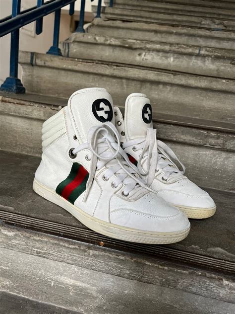 gucci major high top sneakers grailed|Gucci high top sneakers sale.